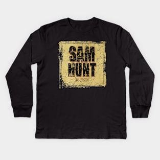 Sam Hunt - high quality Kids Long Sleeve T-Shirt